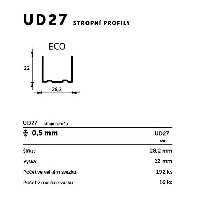 Profi UD28(0,5) 3m,2