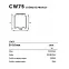 Profil CW75(0,6) 3m,2