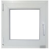 Okno levé 60x60cm bílá