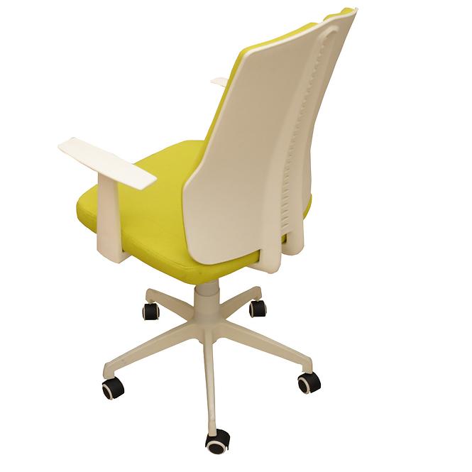 Otáčecí Židle Cz11126m Žlutý/Bilá