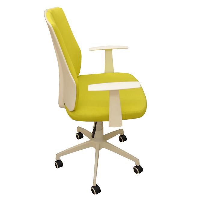 Otáčecí Židle Cz11126m Žlutý/Bilá,6