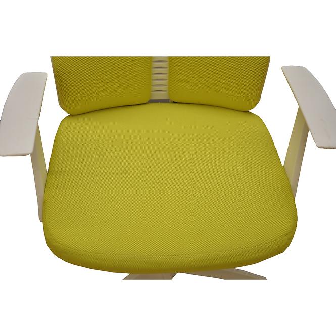 Otáčecí Židle Cz11126m Žlutý/Bilá,8