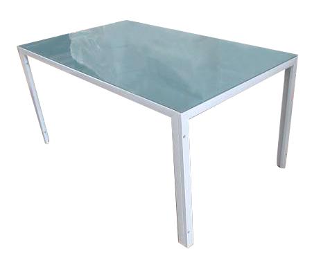 Skleněný stůl BERGEN mořská modrá, 14-4203TPG