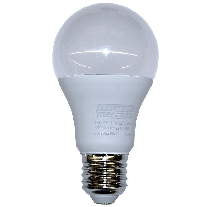 Žárovka LED EM 10W A60 E27 6500K