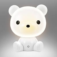 Stolní lampa myš LED 308221 LB1 bílé