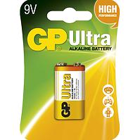 Alkalická baterie GP Ultra 9V (6LF22), 1 ks