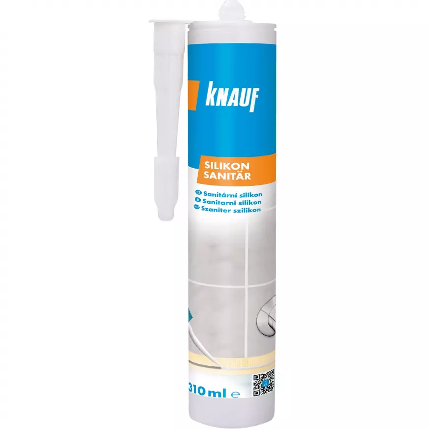 Silikon sanitární Knauf grau 310 ml