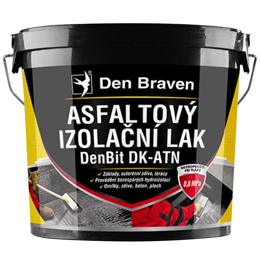 Levně Asfaltový izolační lak Den Braven DenBit DK – ATN 9 kg