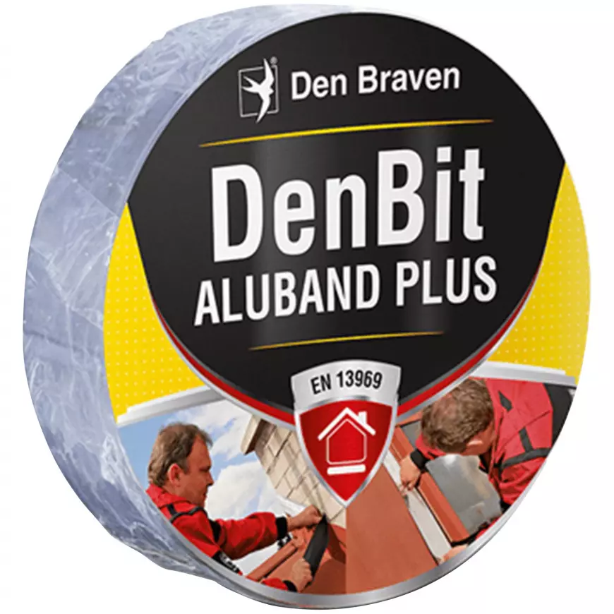 Páska bitumenová Den Bit Aluband Plus šířka 100 mm délka 10 m
