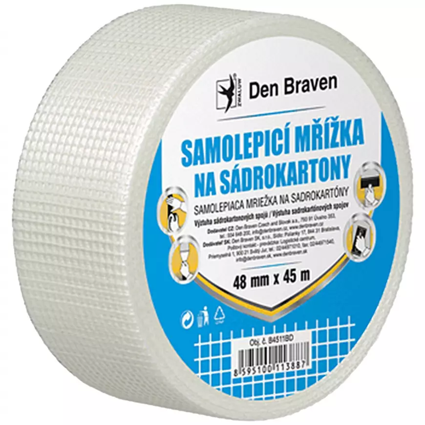 Samolepicí mřížka na sádrokartóny 48 mm x 20 m