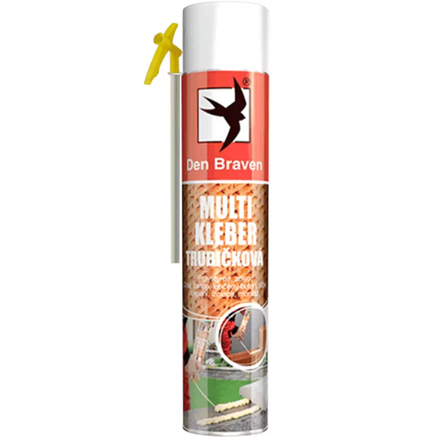 Pěna montážní Den Braven Multi Kleber trubičková 825 ml
