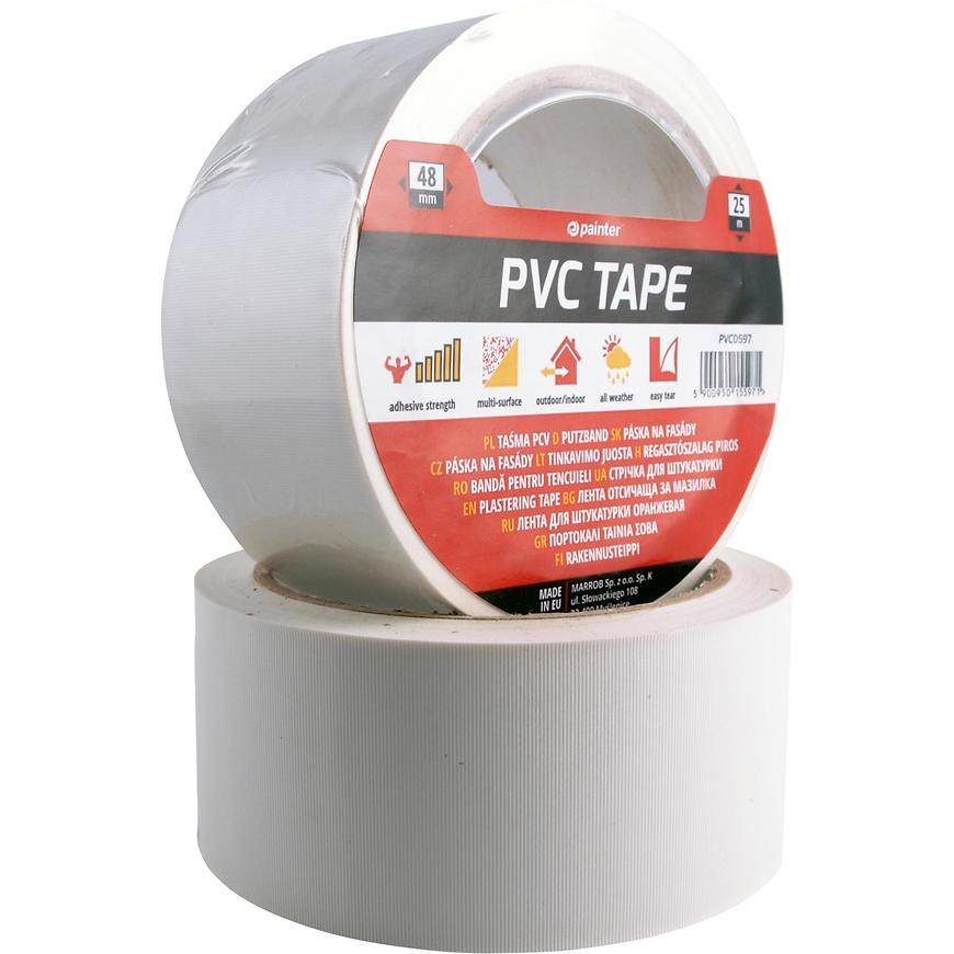 Páska PVC vlnitá  30 mm/25 m