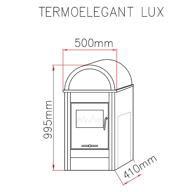 Kamna Elegant Luxx 10,5 kW  béžová,3