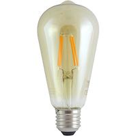 LED žárovka  4W E27 gold decor filament  2000K