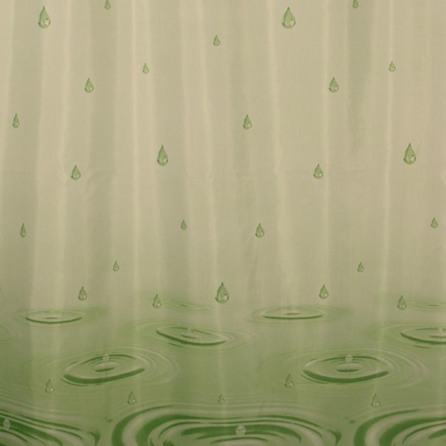 Sprchový zavěs 180/200 05942 kapka zelený