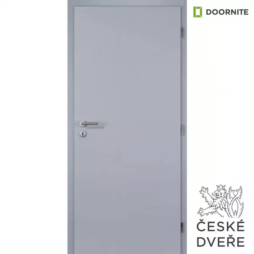 Protipožární Dveře Šedé CPL 80P Fab