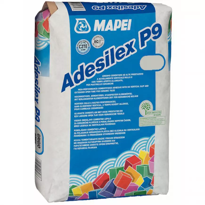 Lepidlo cementové Mapei Adesilex P9 bílé 25 kg