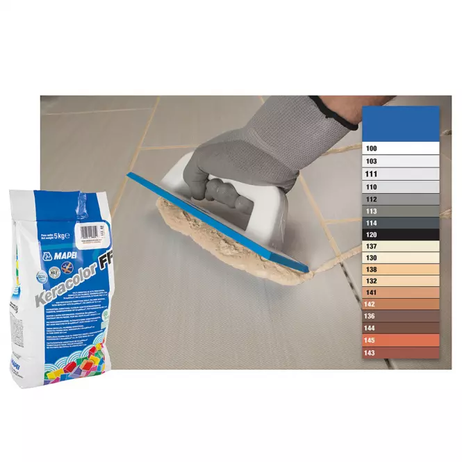 Spárovací hmota Mapei Keracolor FF 130 jasmínová 5 kg,4