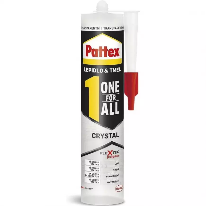 Lepidlo Pattex one for all crystal 290 g