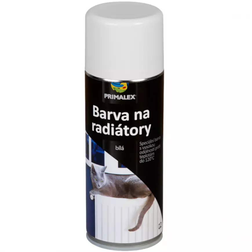 Primalex Sprej na radiátory bílá  400ml