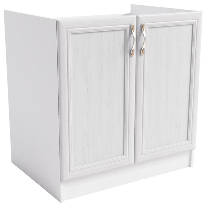 Kuchyňská skříňka Sycylia  D80z Bílá/Borovice Andersen