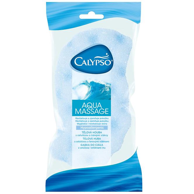 Mycí houba celulozová Aqua Massage 2v1 Calypso