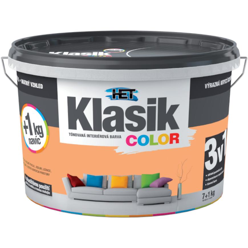 Levně Het Klasik Color 0777 meruňkový 7+1kg