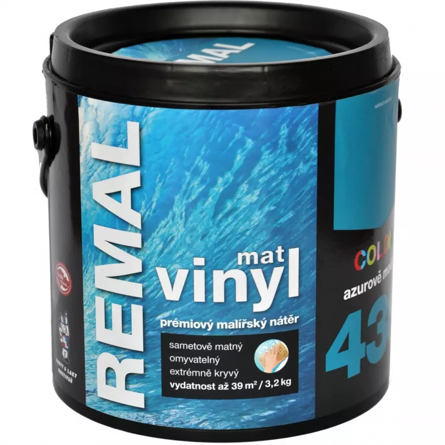 Remal Vinyl Color mat azurově modrá 3,2kg