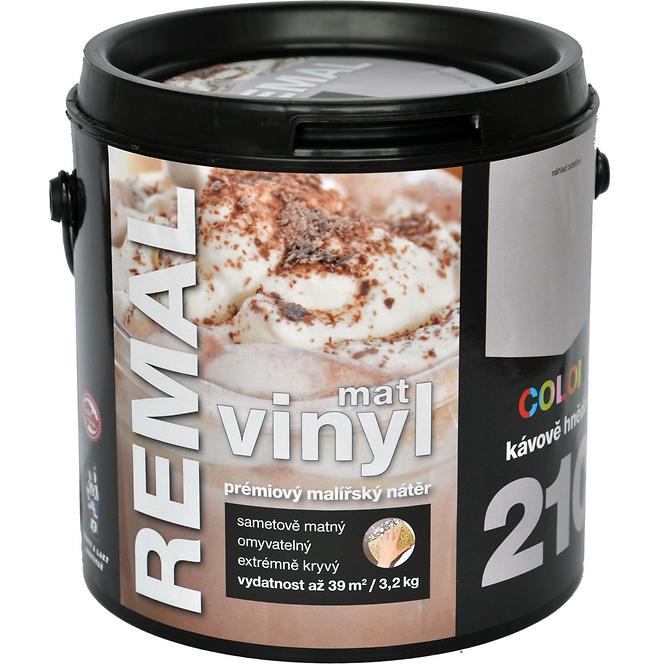 Remal Vinyl Color mat kávově hnědá 3,2kg               