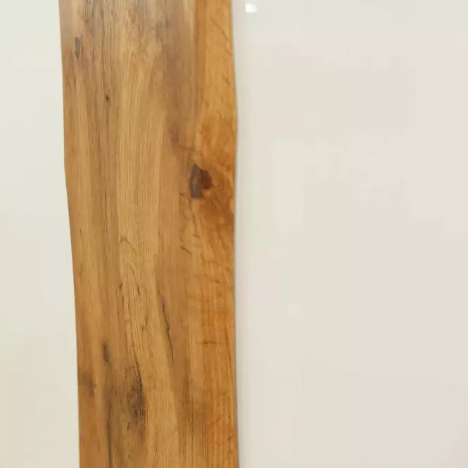 Šatní skříň Wood 200 cm Bílá/Dub Wotan,8