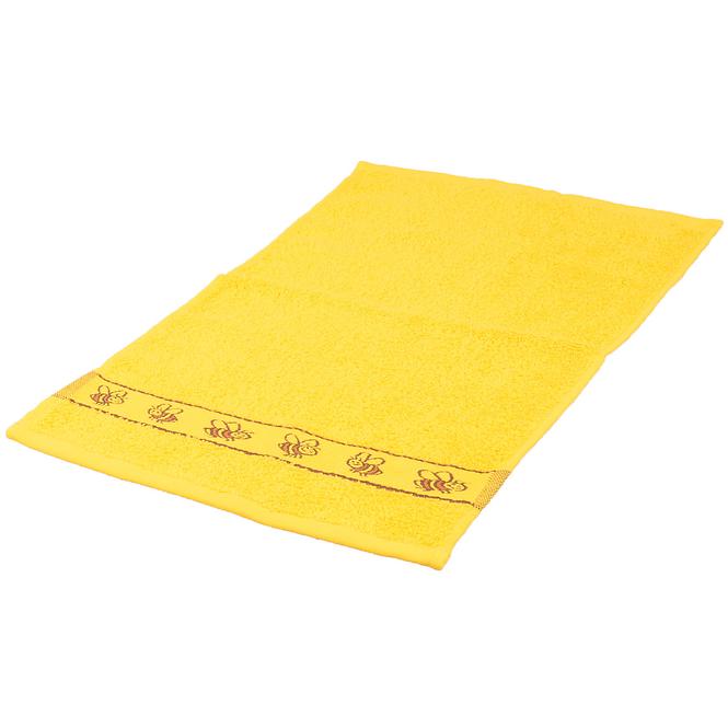 Ručník kids žlutý 30x50 420g/m2
