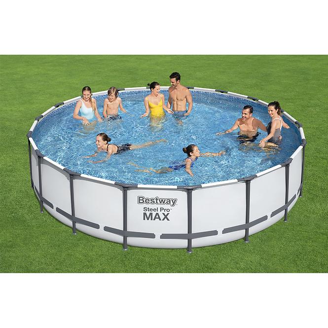 Bazén STEEL PRO MAX 5.49 x 1.22 m s filtrací, 56462,5