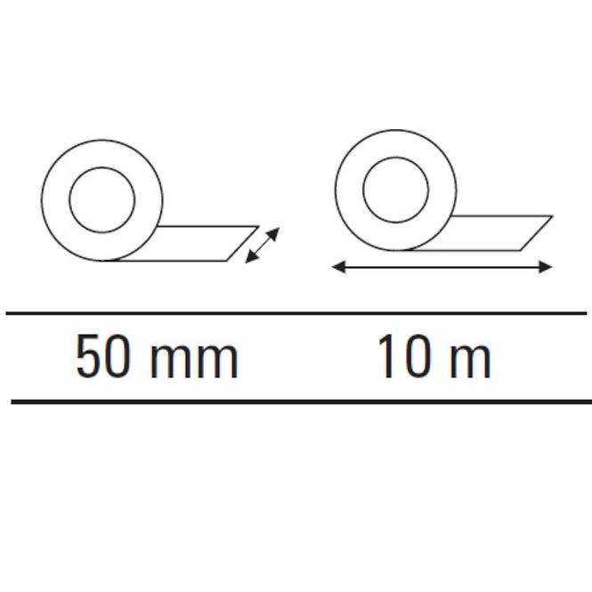 Páska oboustranná motive 50 mm/10 m zpevněná 