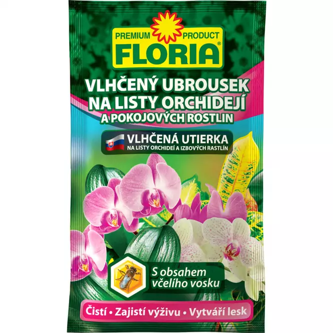 Vlhčené ubrousky Floria