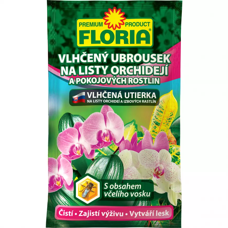 Vlhčené ubrousky Floria