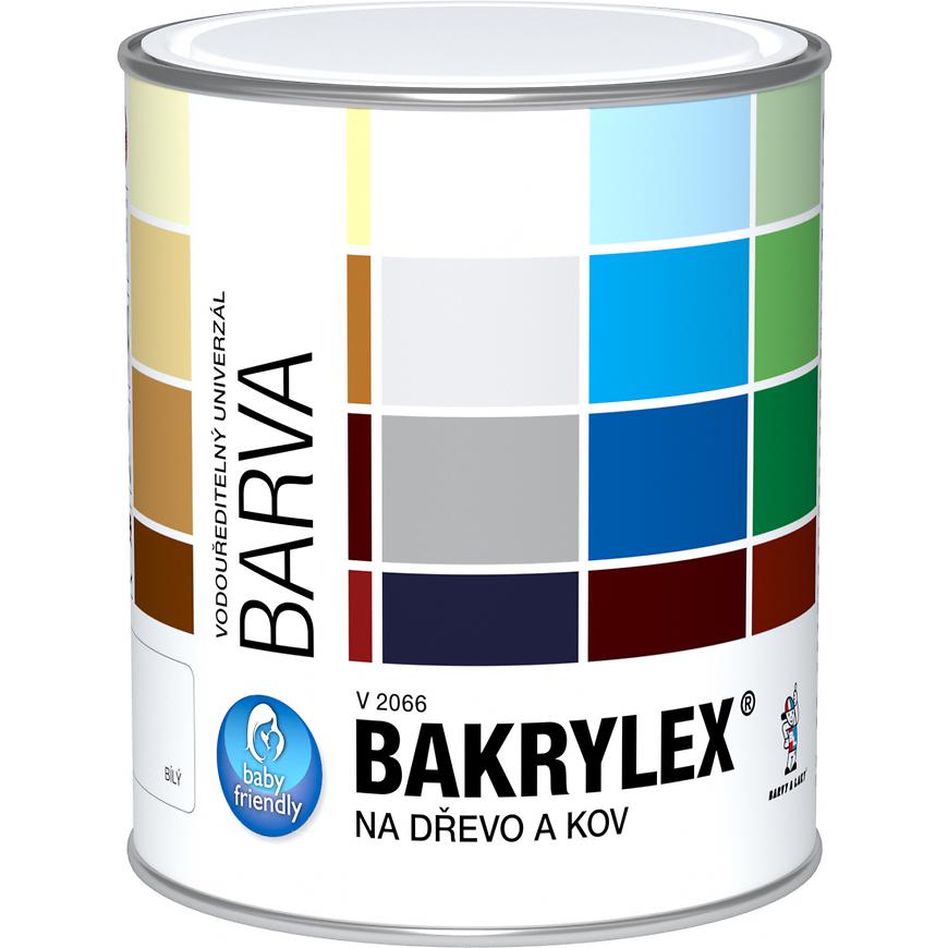 Levně Bakrylex mat 0100 bílý 0,7kg