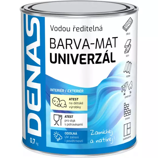 Denas mat 0530 zelená 0,7 kg