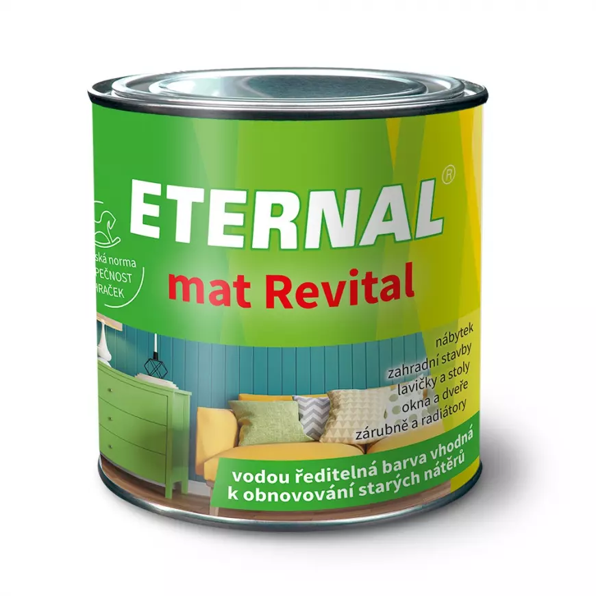 Eternal mat Revital slonová kost RAL1015 0,35kg