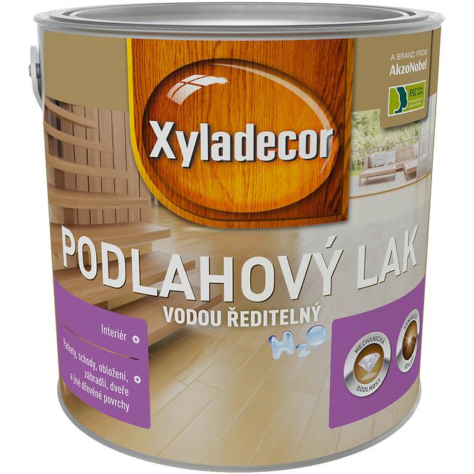 Xyladecor Podlahový lak H2O polomatný 2,5L