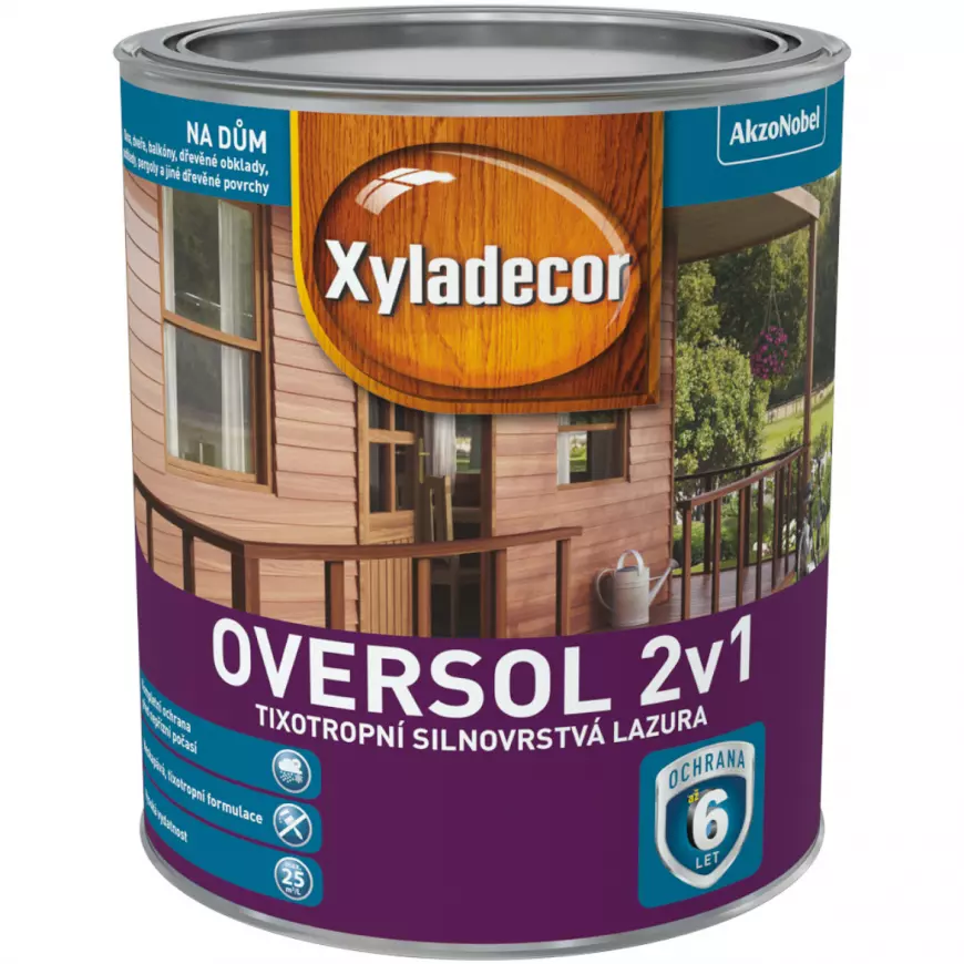 Xyladecor Oversol lískový ořech 0,75L