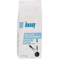 Rychletuhnoucí montážní sádra Knauf Bau- und Elektrikergips bílý 1,5 kg
