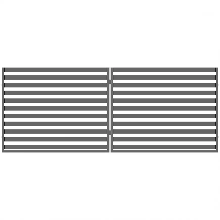 Baumax.cz: Brána dvoukřídlá marta 150 X 400 CM