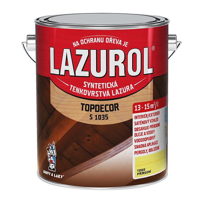 Lazurol Topdecor přírodní 2,5L                        