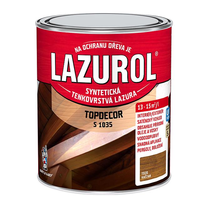 Lazurol Topdecor  kaštan 0,75L                      