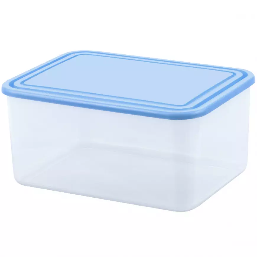 Box na potraviny 2l 175540 transparent. modr.