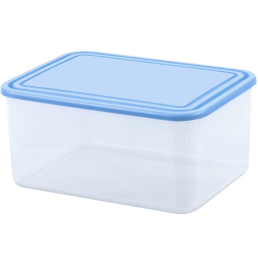 Levně Box na potraviny 3l 175541 transparent. modr.
