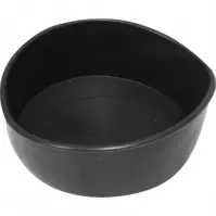 Miska na sádru gumová, vysoká 0,5 l