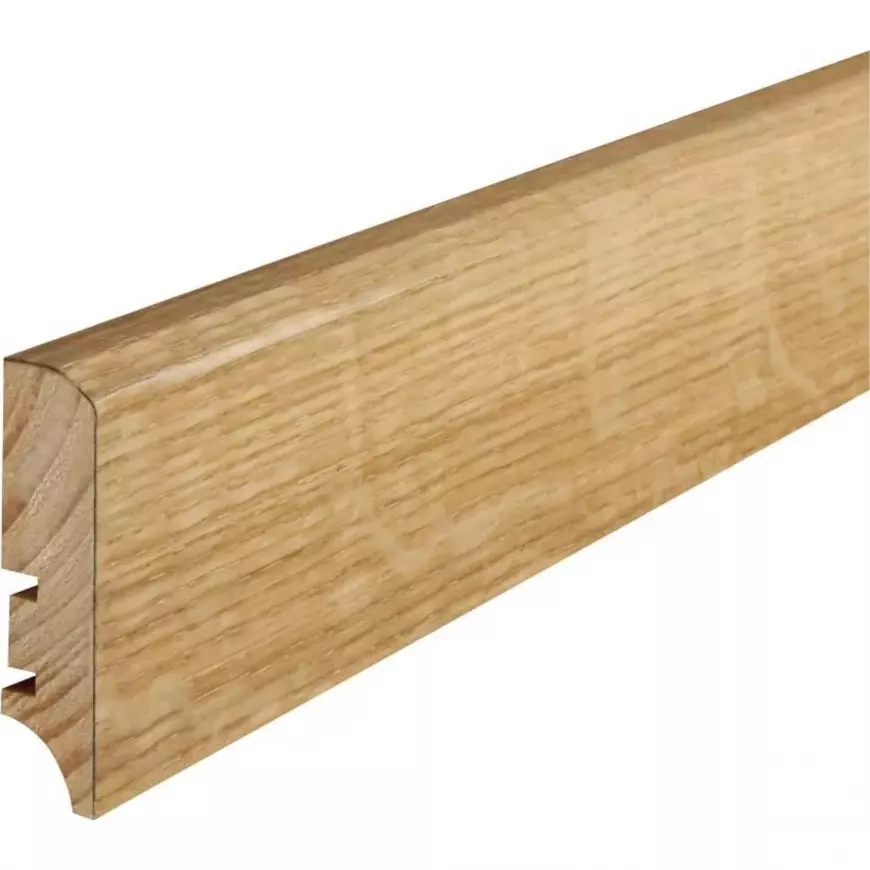 Dřevěná lišta dub P50 60mm 2,2mb