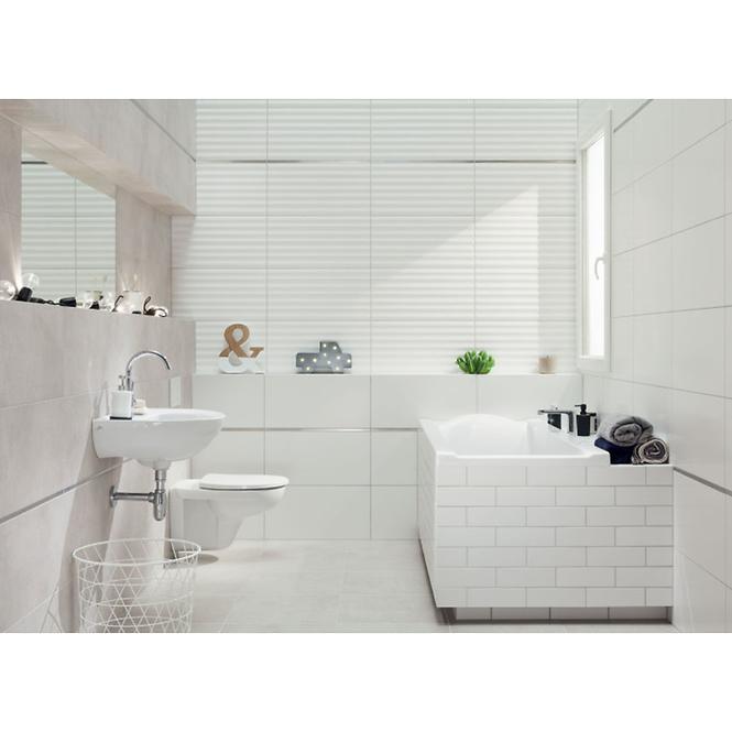 Dekor Burano White STR 30.8/60.8,2