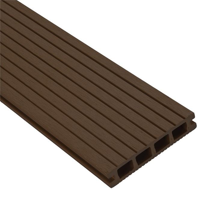 Kompozitní Terasove Prkno Reverso Chocolat 2400x135x25mm